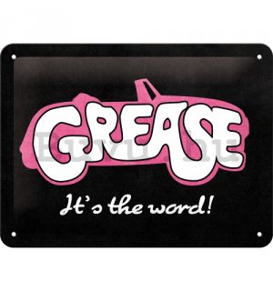 Fémtáblák: Grease It's the word! - 20x15 cm