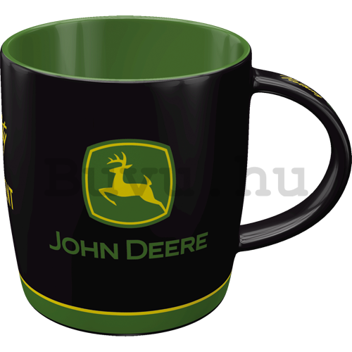Bögre - John Deere Logo Black