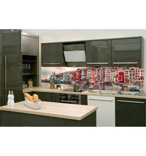 Öntapadós mosható tapéta konyhába -  Portovenere, 260x60 cm