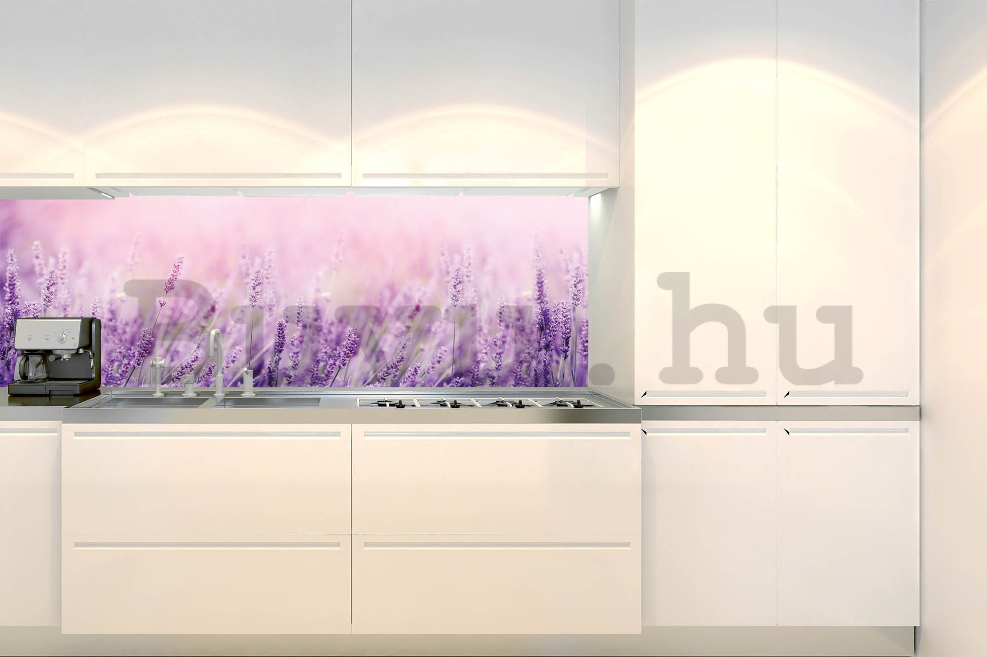 Öntapadós mosható tapéta konyhába - Levendula, 180x60 cm