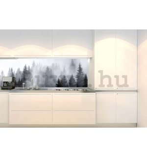 Öntapadós mosható tapéta konyhába - A köd, 180x60 cm