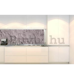 Öntapadós mosható tapéta konyhába - Sötét stukkó, 180x60 cm