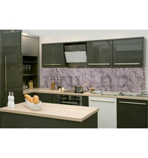Öntapadós mosható tapéta konyhába - Sötét stukkó, 260x60 cm
