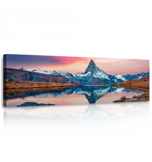 Vászonkép: Matterhorn - 145x45 cm