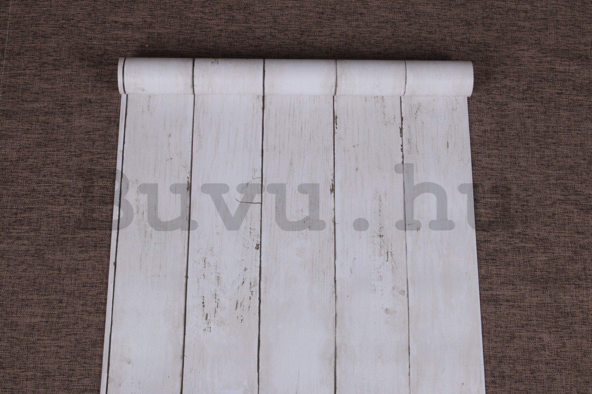 Öntapadós tapéta bútorokhoz dekoráció fehér fa (1) 45cm x 8m