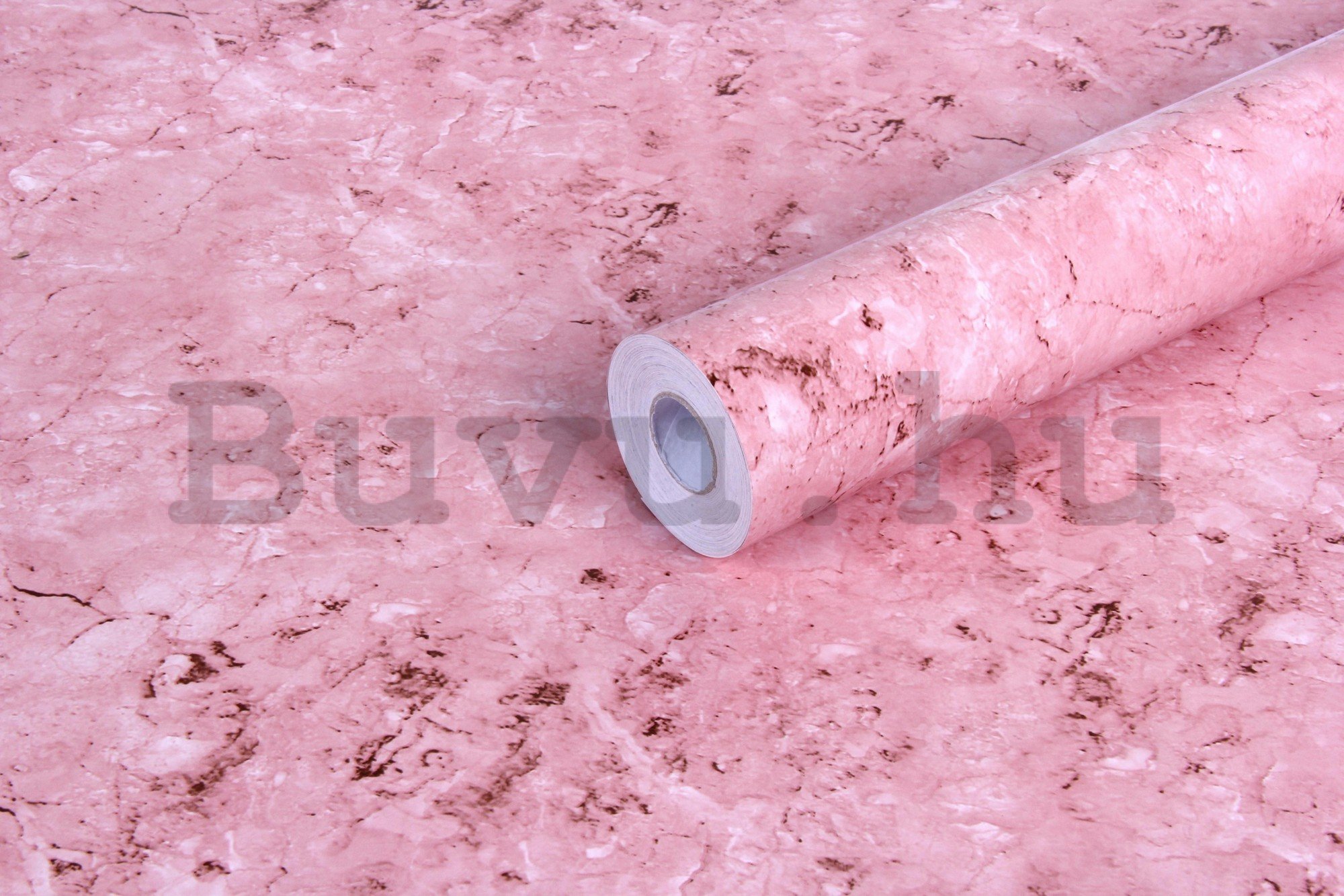 Öntapadós tapéta a falon rózsaszín márvány 45cm x 3m