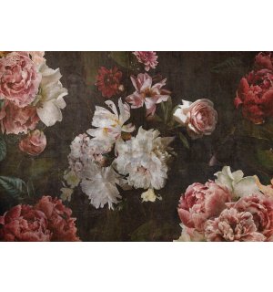 Vlies fotótapéta: Művészi virágok - 254x184 cm