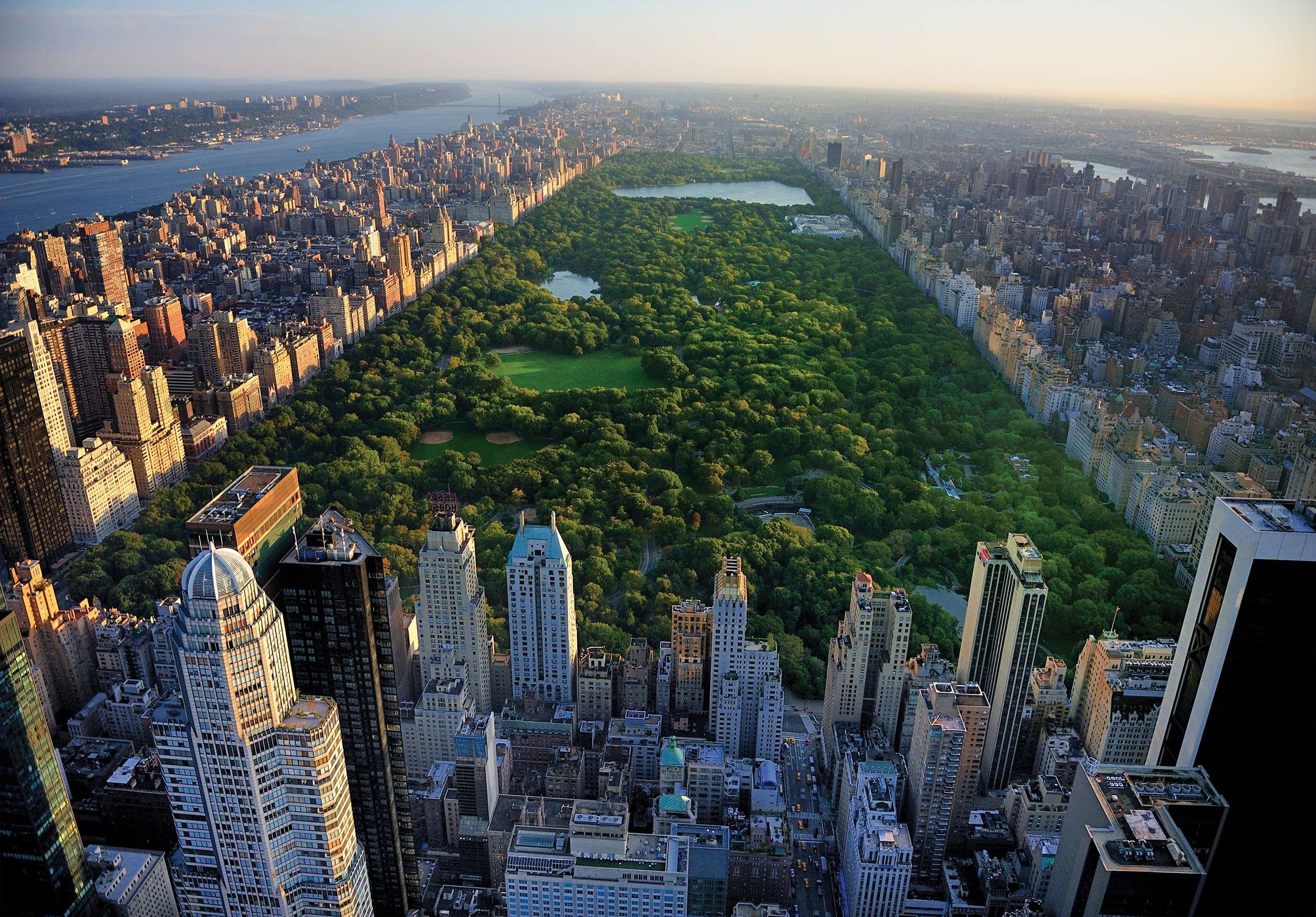 Vlies fotótapéta: New York Central Park - 254x184 cm
