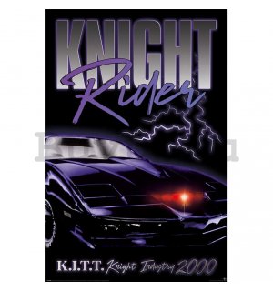 Poster - Knight Rider (Kitt Knight Industry 2000)