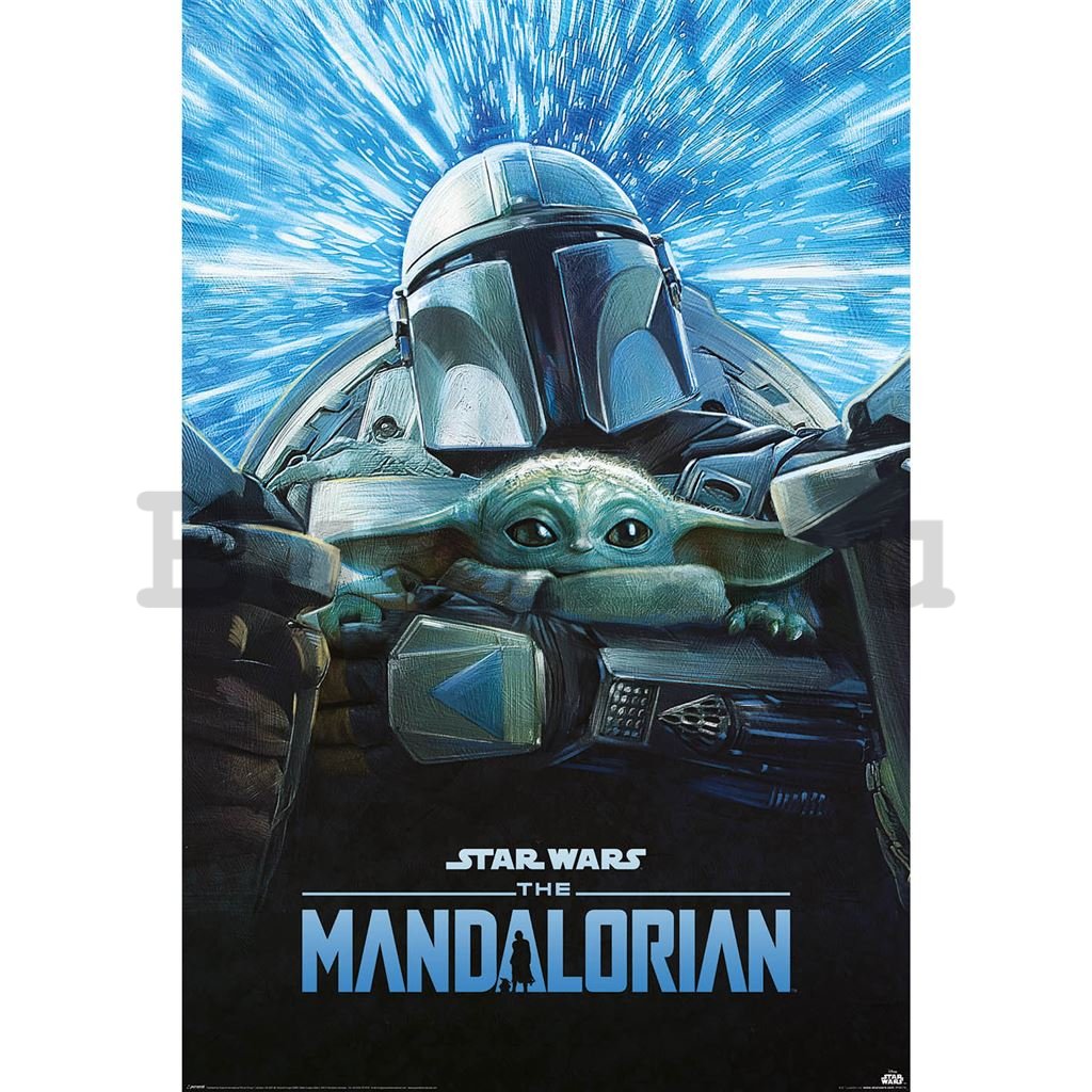 Poster - The Mandalorian S3 (Lightspeed)