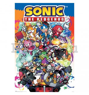 Poster - Sonic The Hedgehog (Sonic Comic Characters)