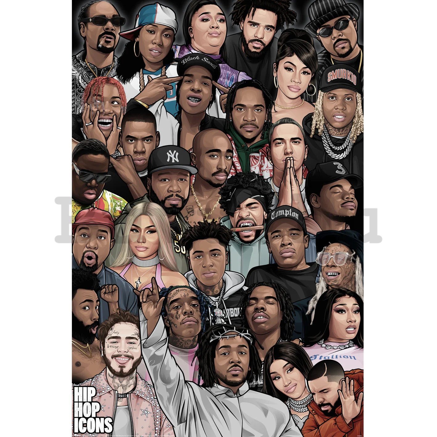 Poster - Hip Hop Icons