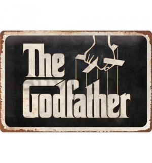 Fémtáblák: Godfather (Logo) - 30x20 cm