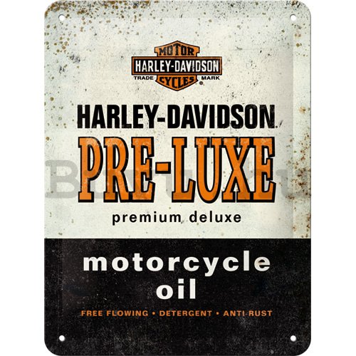 Fémtáblák: Harley-Davidson Pre-Luxe - 15x20 cm