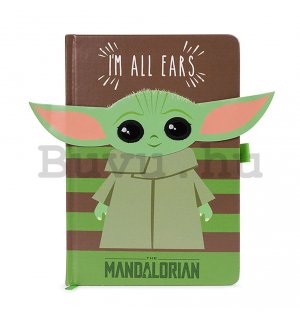 Jegyzettömb - Star Wars: The Mandalorian (I'm All Ears Green)