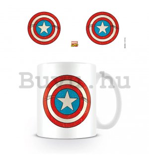 Bögre - Marvel Comics (Captain America Shield)