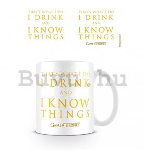 Bögre - Game Of Thrones (Drink & Know Things)