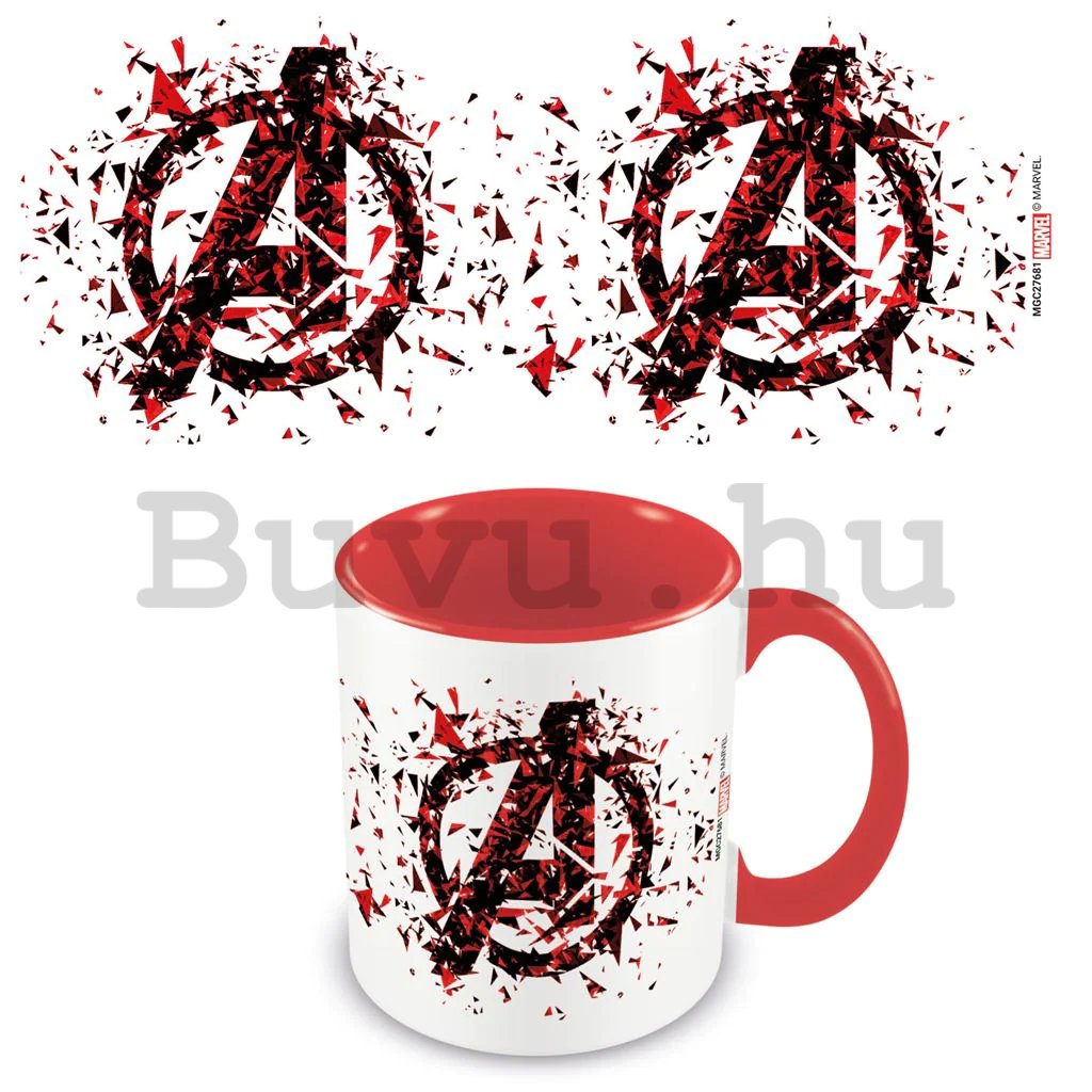 Bögre - Avengers (Shattered Logo)
