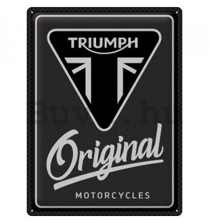 Fémtáblák: Triumph (Original Motorcycles) - 30x40 cm