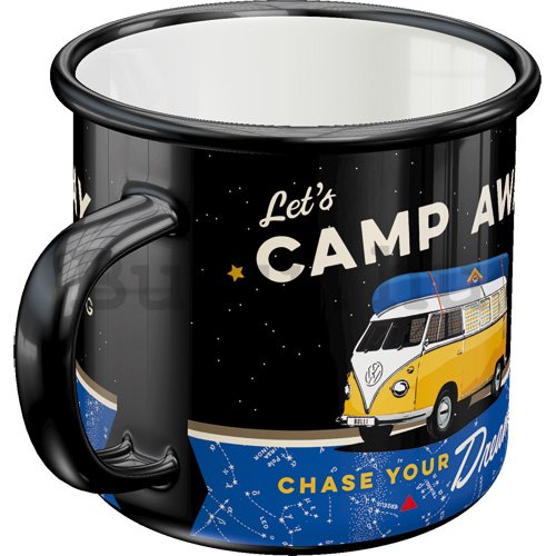 Bádog bögre - VW Bulli Let's Camp Away Night