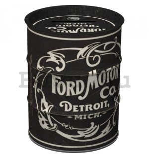 Fém hordó-persely: Ford - Vintage Logo