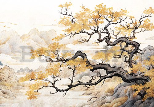 Vlies fotótapéta: Art Japanese Tree - 254x184 cm