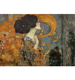 Vlies fotótapéta: Imitation painting woman Klimt - 368x254 cm