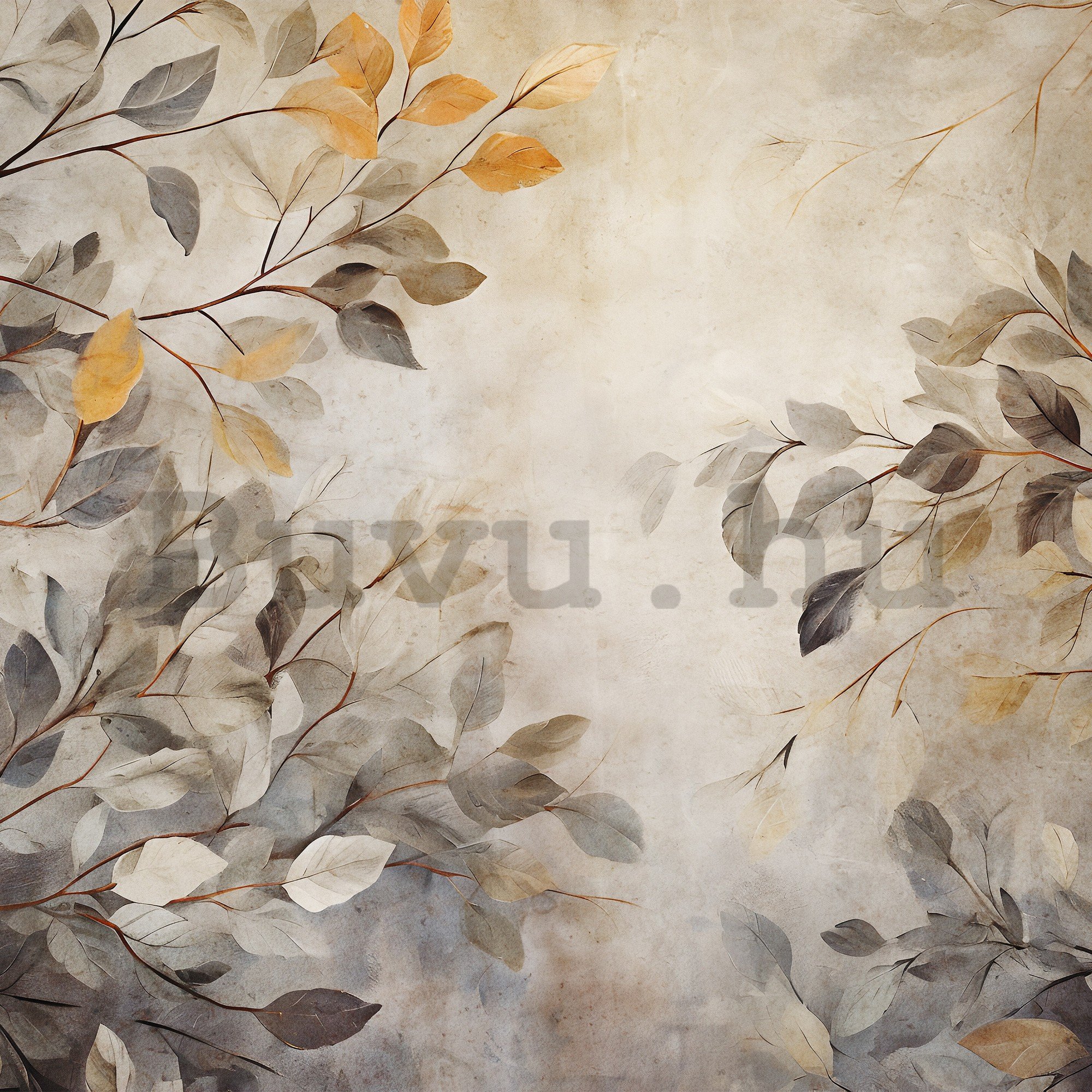 Vlies fotótapéta: Leaves Autumn Colors - 368x254 cm