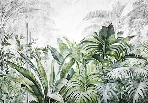 Vlies fotótapéta: Nature Leaves Exotic Jungle (1) - 368x254 cm