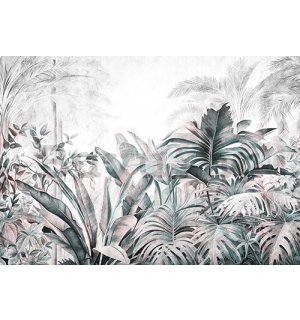 Vlies fotótapéta: Nature Leaves Exotic Jungle (2) - 368x254 cm