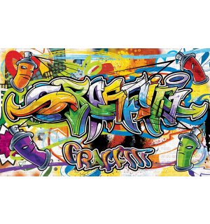 Fotótapéta: Graffiti (2) - 184x254 cm