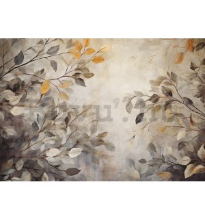 Vlies fotótapéta: Leaves Autumn Colors - 416x254 cm