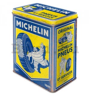 Fémdoboz L -Michelin - Vintage