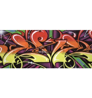Fotótapéta: Graffiti (1) - 104x250 cm