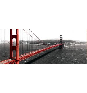 Fotótapéta: Golden Gate Bridge (1) - 104x250 cm