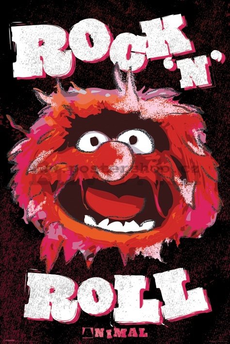Plakát - Muppets - Animal (Foil)