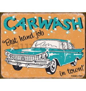 Fémplakát - Carwash