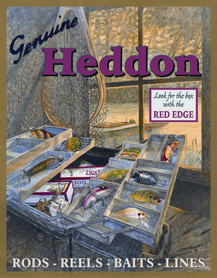 Fémplakát - Heddon