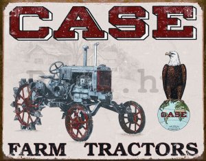 Fémplakát - Case Tractor (CC High)