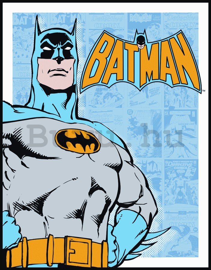 Fémplakát - Batman (Retro Panels)