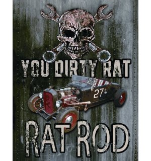 Fémplakát - Legends (Dirty Rat)