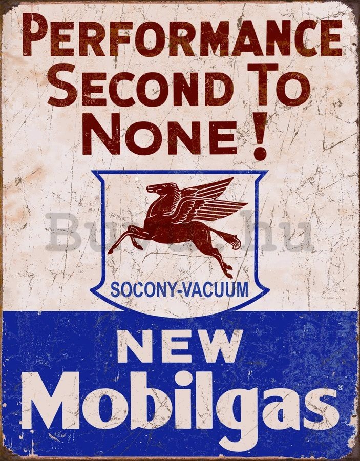 Fémplakát - New Mobilgas