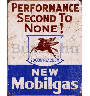Fémplakát - New Mobilgas