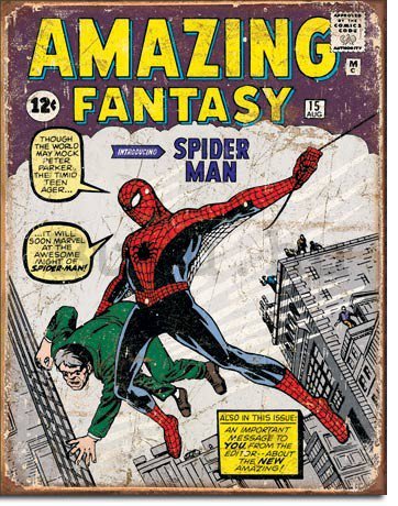 Fémplakát - Amazing Spiderman