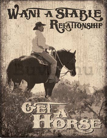 Fémplakát - Stable Relationship