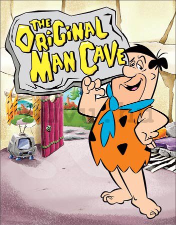 Fémplakát - The Original Man Cave