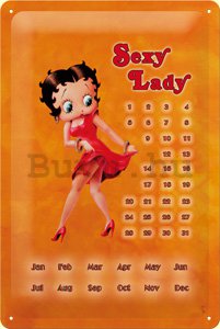 Fémtáblák - Betty (Kalendář)