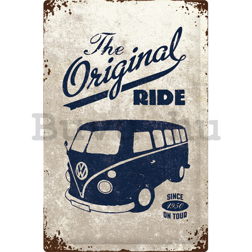 Fémplakát: VW The Original Ride - 60x40 cm