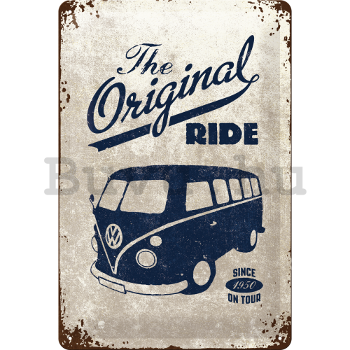Fémtáblák – VW The Original Ride (szürke)