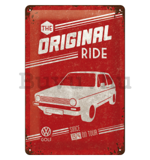 Fémtáblák - VW The Original Ride (piros)